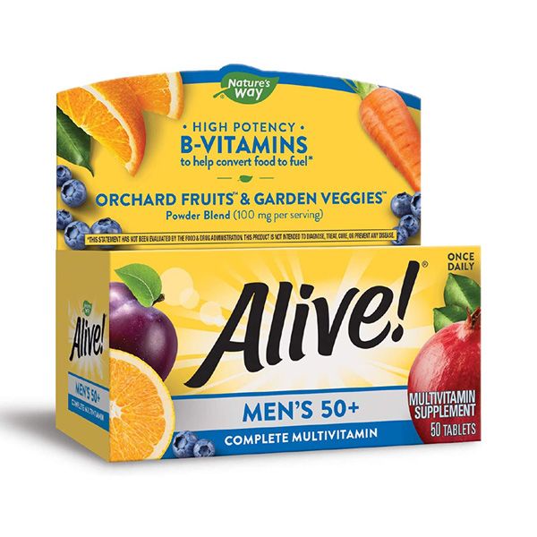 Viên uống bổ sung Vitamin dành cho Nam trên 50 tuổi - Alive Men’s 50+ Multivitamin - 50 viên