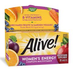 Viên uống Vitamin bổ sung năng lượng dành cho Nữ - Alive Women's Energy - 50 viên