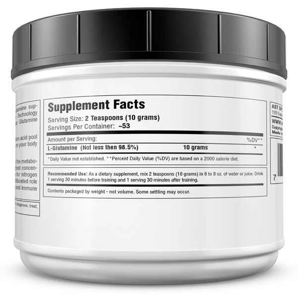 Sữa Tăng Sức Mạnh và Sức Bền AST Sports Science GL3 L-Glutamine 525g