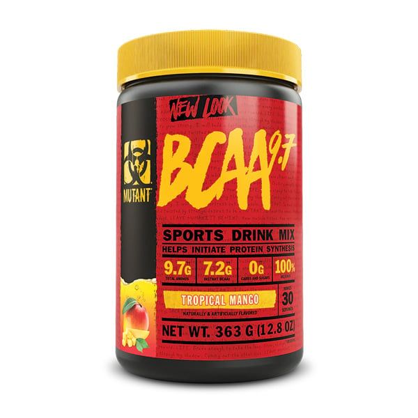 Sữa tăng sức bền phục hồi chống đau mỏi cơ Mutant BCAA 9.7 - 348gr