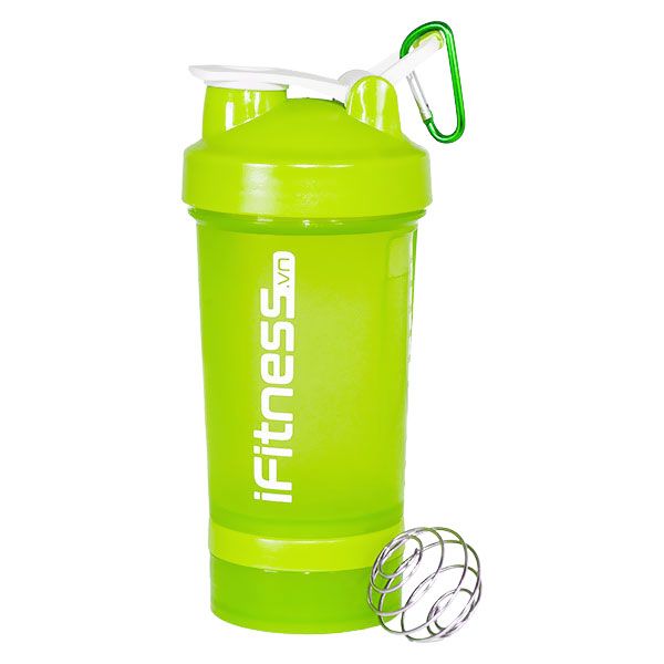 Bình lắc iFitness Pro Shaker 4-in-1 Cao Cấp