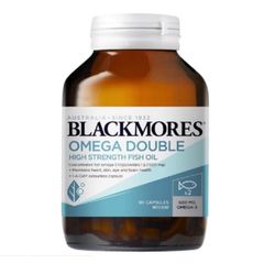 Viên Uống Dầu Cá Blackmores Omega Double High Strength Fish Oil - 90 Viên