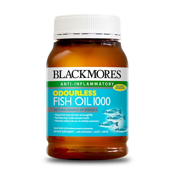 lackmores Odourless Fish Oil 1000mg