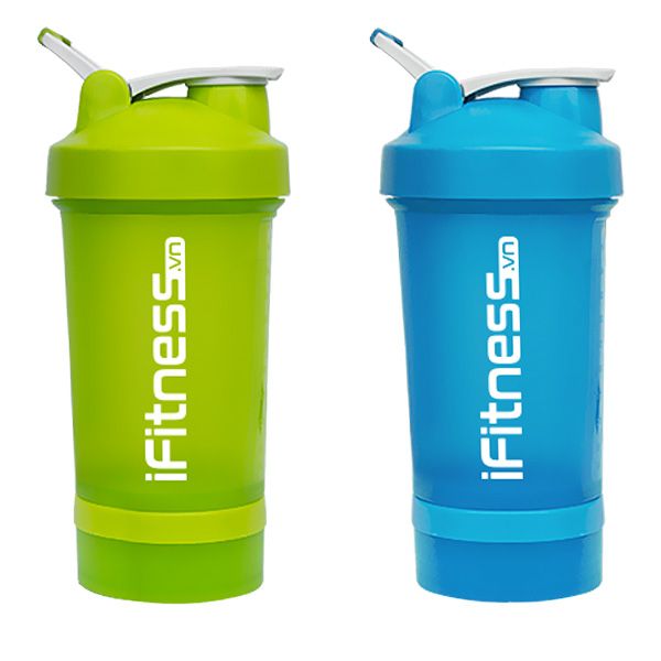 Bình lắc iFitness Pro Shaker 4-in-1 Cao Cấp