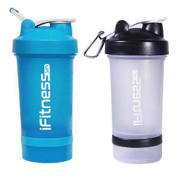 Bình lắc iFitness Pro Shaker 4-in-1 Cao Cấp