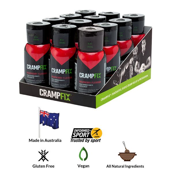 Hộp 12 Chai Uống Ngăn Ngừa Chuột Rút CrampFix 50ml