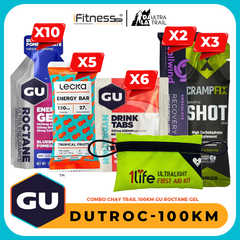 Combo Chạy Trail 100Km Gu Roctane Gel