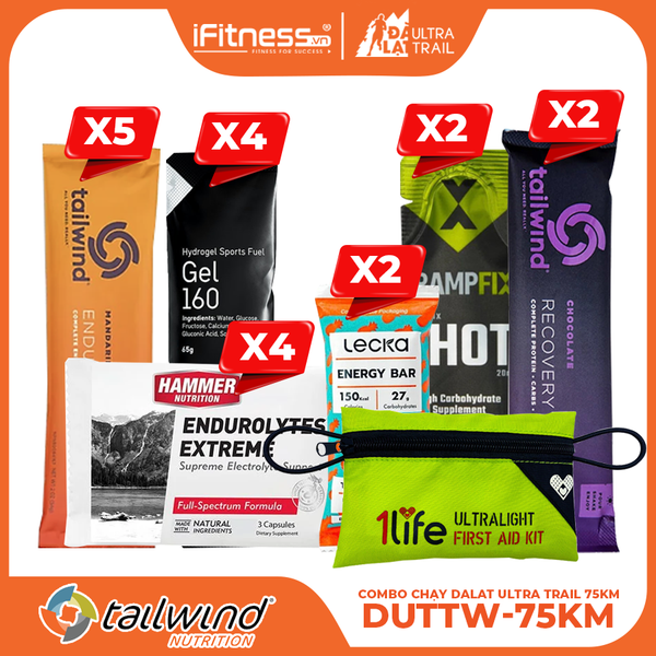 Combo Chạy Dalat Ultra Trail 75Km Tailwind Nutrition