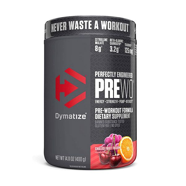 Sữa Tăng Sức Mạnh Sức Bền Dymatize Nutrition Pre W.O. 400g - 4 Mùi