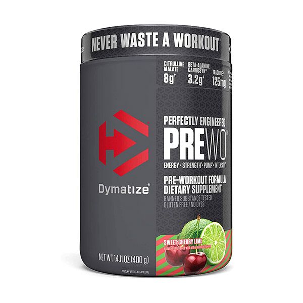 Sữa Tăng Sức Mạnh Sức Bền Dymatize Nutrition Pre W.O. 400g - 4 Mùi