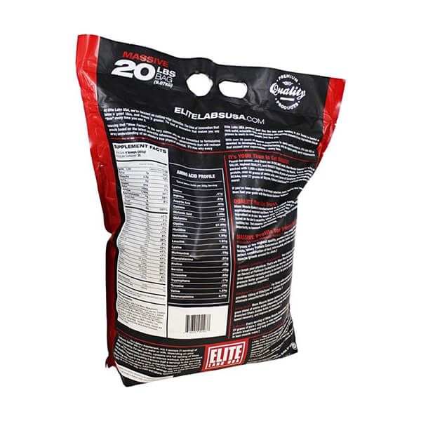 Sữa Tăng Cân Elite Labs Mass Muscle Gainer 20.44 lbs (9.275kg)