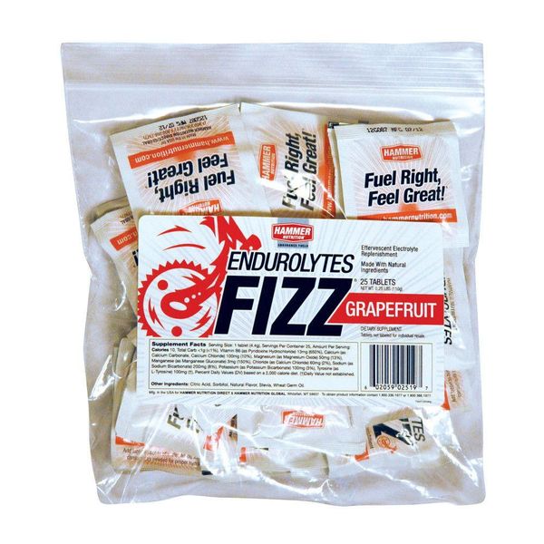 Viên Sủi Điện Giải Hammer Nutrition Endurolytes Fizz 25 gói