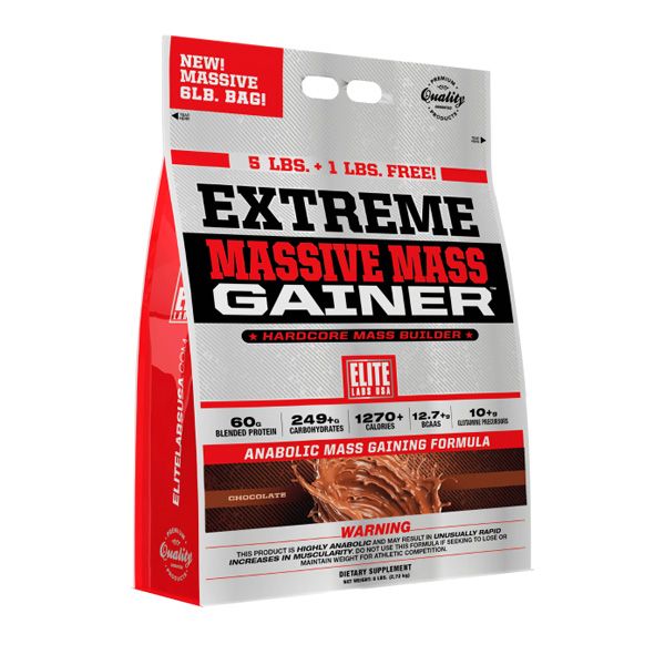 Sữa Tăng Cân Extreme Massive Mass Gainer 2.72kg 3 mùi