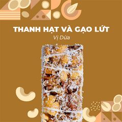 Hộp 6 thanh năng lượng hạt và gạo lứt FITTO