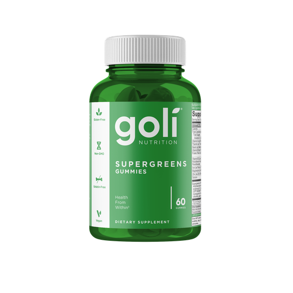 Kẹo Dẻo Từ Rau Xanh Goli Supergreens Gummies 60 viên