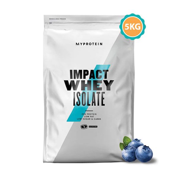 Sữa Tăng Cơ MyProtein Impact Whey Isolate 5kg 10 mùi