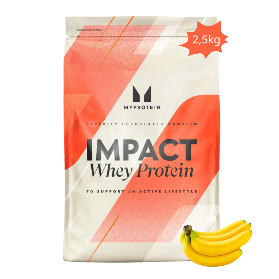 Sữa Tăng Cơ Impact Whey Protein 2.5kg 9 mùi