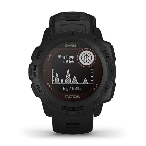 Đồng hồ thông minh Garmin Instinct Solar – Tactical Edition