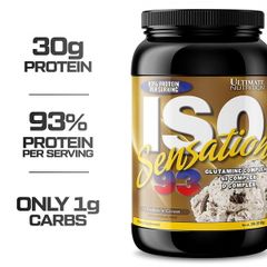 Sữa Tăng Cơ ISO Sensation 93 - 910g 5 mùi