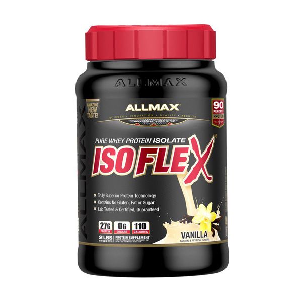 Sữa Tăng Cơ AllMax Nutrition IsoFlex 907g - 4 Mùi