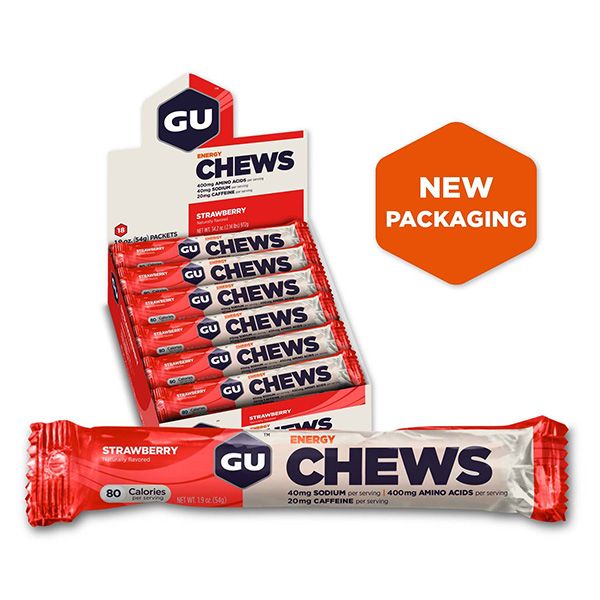 Kẹo Dẻo Bổ Sung Năng Lượng GU Energy Chews Hộp 18 gói