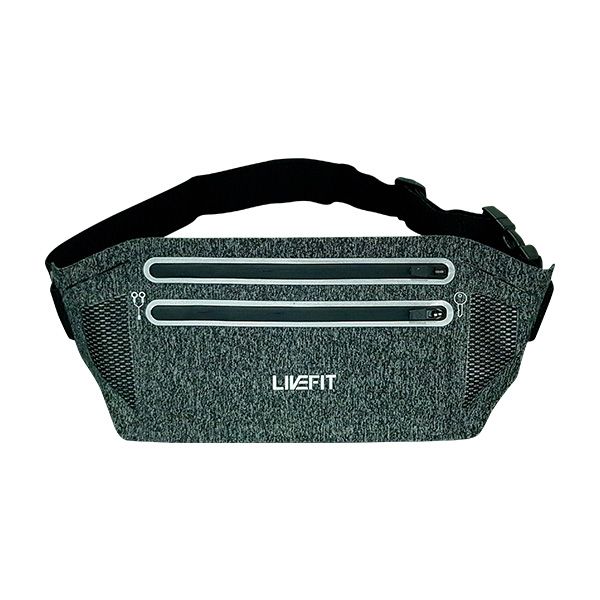 Túi đeo hông chạy bộ LiveFit cao cấp - Running Belt WB07