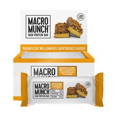 Hộp Bánh Protein Bulk Powders Macro Munch Protein Bar 12 bánh/hộp