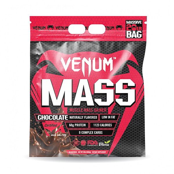 Venum Mass Gainer Chocolate 20lbs - 9kg