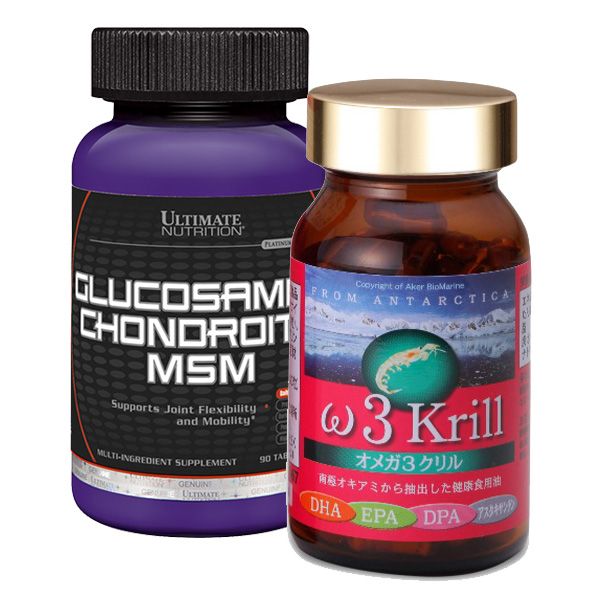 [MS133] Combo chăm sóc sức khoẻ xương khớp: Dầu cá + Glucosamine