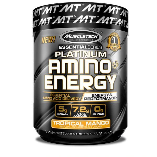 Sữa Uống Tăng Cơ Phục Hồi Năng Lượng MuscleTech Platinum Amino Energy - 2 mùi