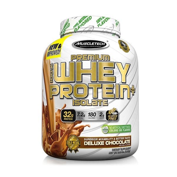 Sữa Tăng Cơ MuscleTech Premium 100% Whey Protein Isolate Plus 1.36kg