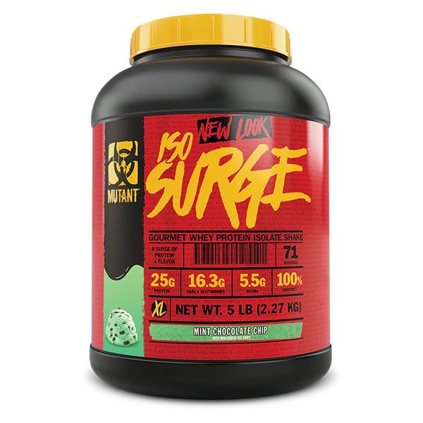 Sữa Tăng Cơ Whey Isolate cao cấp Mutant Iso Surge 2.27kg