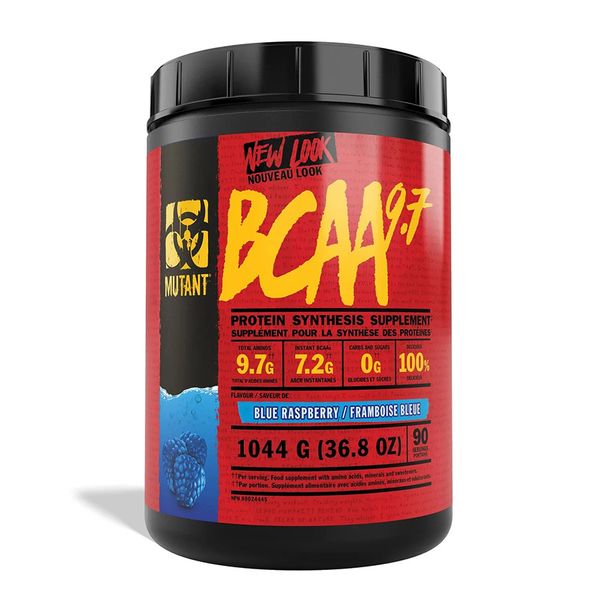 Sữa tăng sức bền phục hồi chống đau mỏi cơ Mutant BCAA 9.7 Hộp 1044g