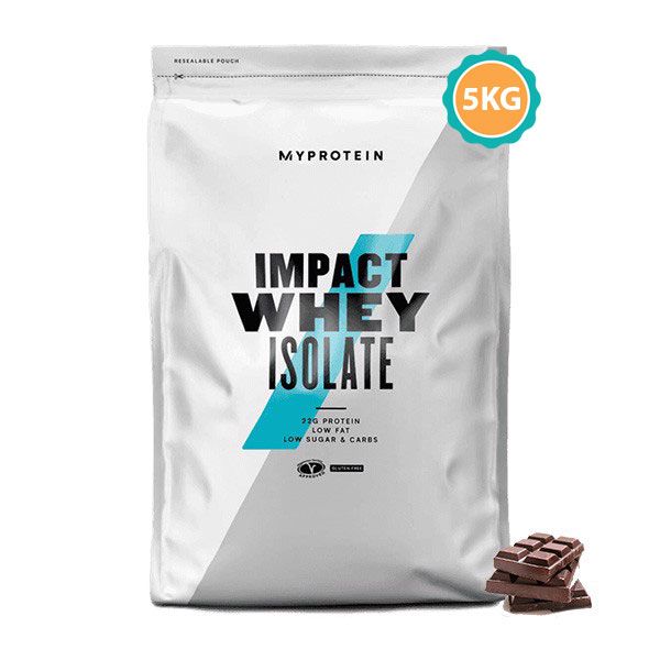 Sữa Tăng Cơ MyProtein Impact Whey Isolate 5kg 10 mùi