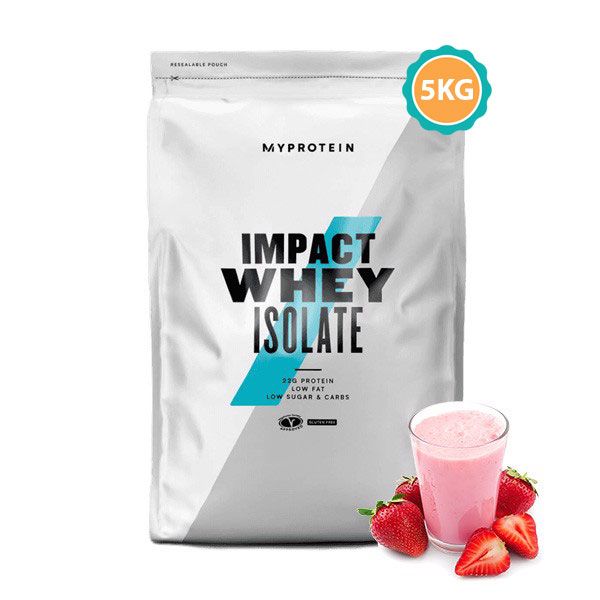 Sữa Tăng Cơ MyProtein Impact Whey Isolate 5kg 10 mùi