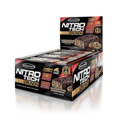 Bánh NitroTech Crunch Bar 12 cái/hộp - 2 Mùi