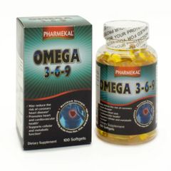 Viên Dầu Cá Pharmekal Omega 369 - Hỗ trợ làm giảm cholesterol và triglycerid trong máu