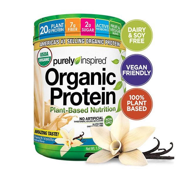 Sữa Tăng Cơ Thực Vật Purely Inspired Organic Protein 680g - 2 mùi
