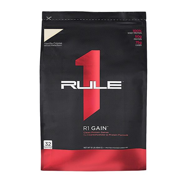 Sữa Tăng Cân Tăng Cơ Nạc Rule One Protein R1 Gain 32 lần dùng - 2 mùi