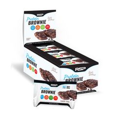 Bánh RSP Nutrition Protein Brownies 12 gói/hộp - 3 mùi