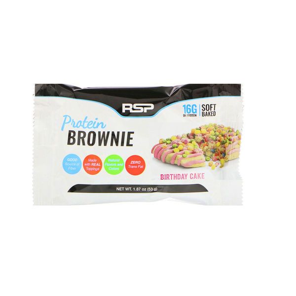 Bánh RSP Nutrition Protein Brownies 53g - 3 mùi