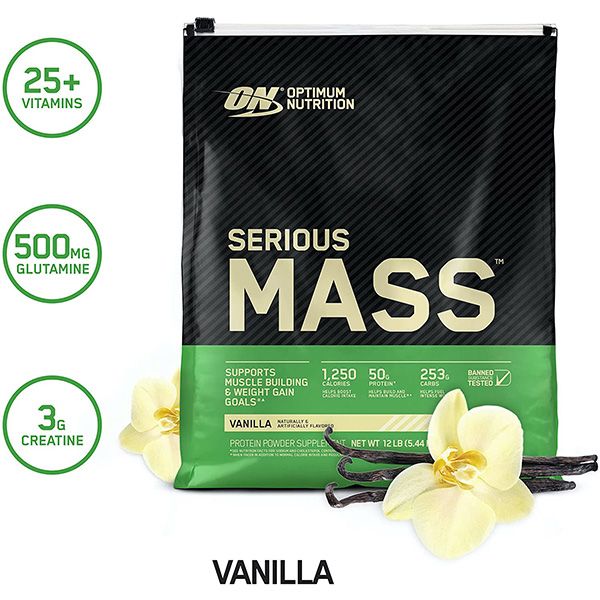 Serious Mass 12lbs (5.44kg) - Sữa Tăng Cân Optimum Nutrition