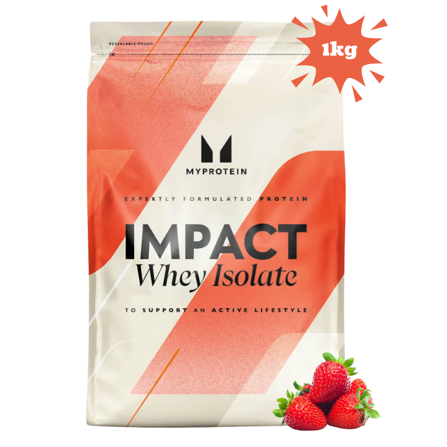 Sữa Tăng Cơ MyProtein Impact Whey Isolate 1kg 10 mùi