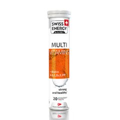 Viên Sủi Bổ Sung Đa Vitamin Hỗ Trợ Da Và Tóc Swiss Energy Multi Vitamins + Biotin