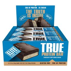 Bánh Protein Elite Labs True Protein Bar 64g - 3 mùi