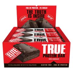 Bánh Protein Elite Labs True Protein Bar 64g - 3 mùi