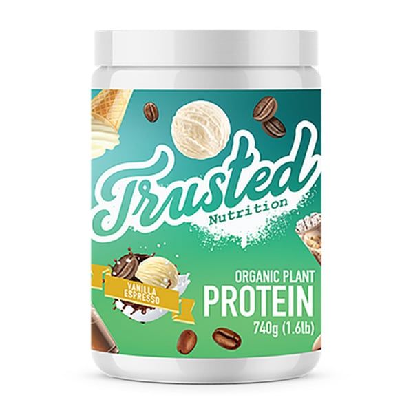 Sữa Tăng Cơ Thực Vật Hữu Cơ Trusted Nutrition Organic Plant Protein 740g