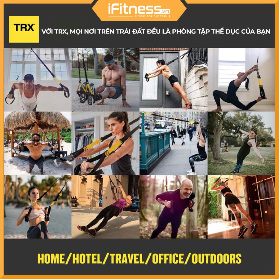 Bộ dụng cụ Dây kháng lực đa năng Rizhao TRX Training Pro Kit