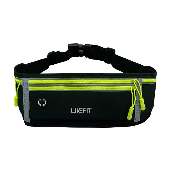 Túi đeo hông chạy bộ LiveFit cao cấp - Running Belt - WB34