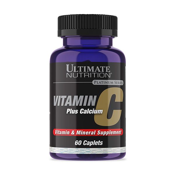 Viên Uống Bổ Sung Ultimate Nutrition Vitamin C Plus Calcium 60 Viên